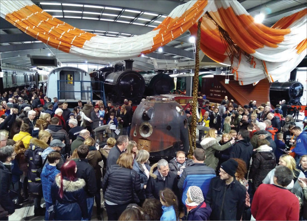 The crowds gather at Locomotion, Shildon on the last day of the exhibition there NEW.png