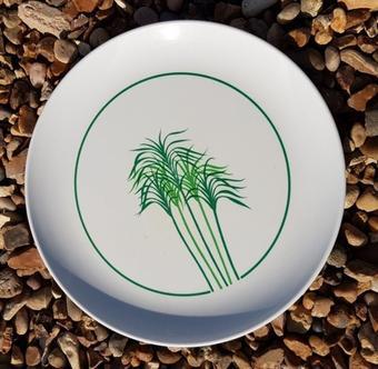 Melamine plate (Italian)